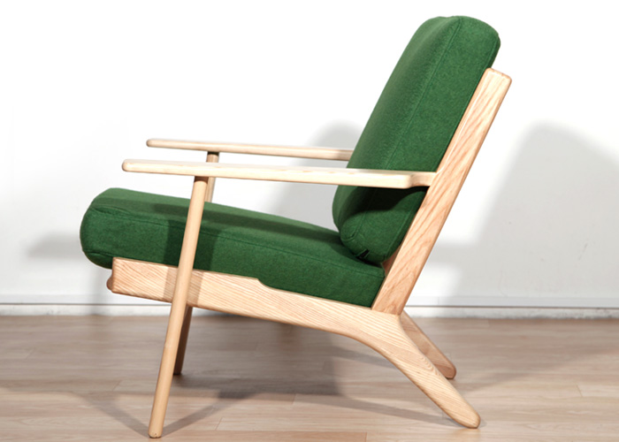 北欧休闲椅（Hans Wegner Plank Chair）图片