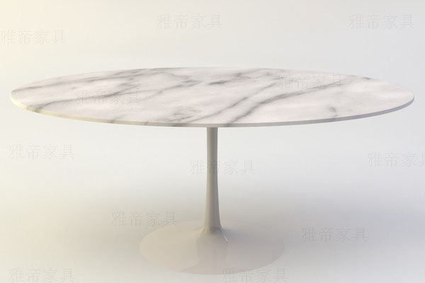 沙里宁郁金香餐桌(Saarinen Tulip Oval Dining Table)