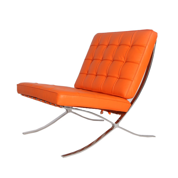 橙色巴塞罗那椅