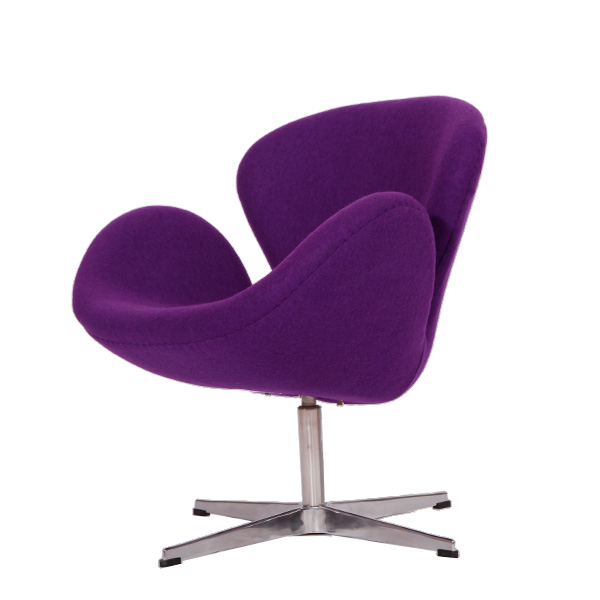 紫色天鹅椅（purple swan chair）