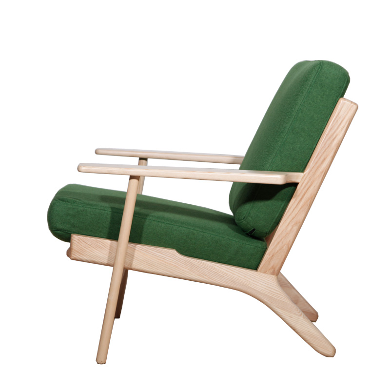 北欧休闲椅（Hans Wegner Plank Chair）
